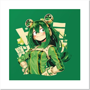 tsuyu asui Posters and Art